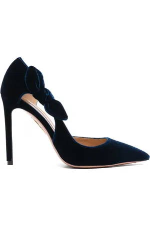 Aquazzura Zapatillas Very Bow Tie con tacón de 105mm
