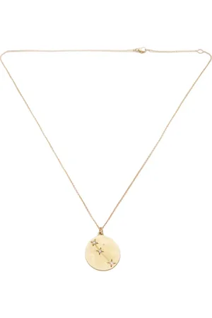 Brooke Gregson 14kt yellow gold Aries diamond necklace