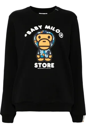A Bathing Ape Sudadera con logo estampado