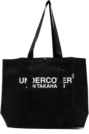 UNDERCOVER Tote con logo estampado