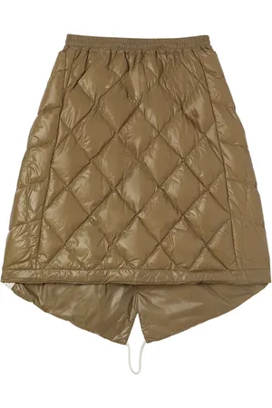 Jil Sander Falda midi capitonada