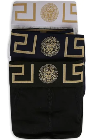 VERSACE Set de tres piezas de ropa interior Greca Medusa Head