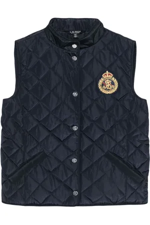 Ralph Lauren Chaleco con parche del logo