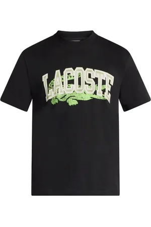 Lacoste Playera con logo estampado