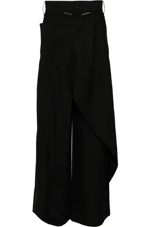 Feng Chen Wang Pantalones anchos con paneles