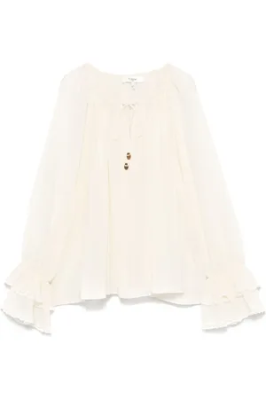 Chloé Blusa fruncida