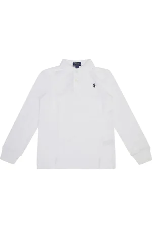 Ralph Lauren Playera tipo polo con logo bordado