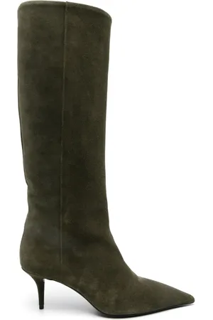 Fabiana Filippi Botines de gamuza con tacón de 65mm