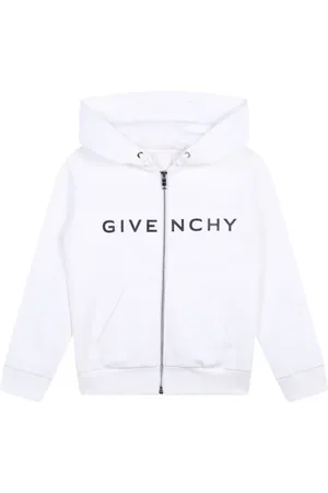 Givenchy Hoodie con cierre y logo estampado