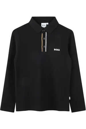HUGO BOSS Playera tipo polo manga larga