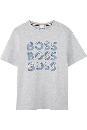 HUGO BOSS Playera con logo estampado