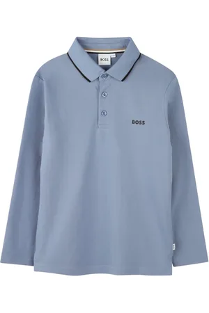 HUGO BOSS Playera tipo polo manga larga