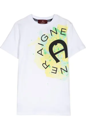Aigner Playera con logo estampado