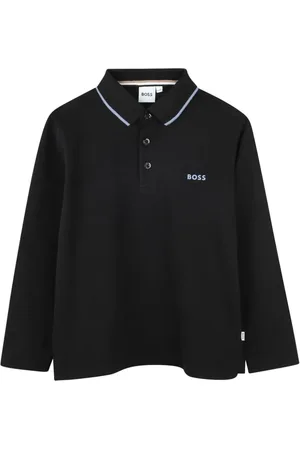 HUGO BOSS Playera tipo polo manga larga