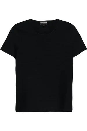 Emporio Armani Playera texturizada