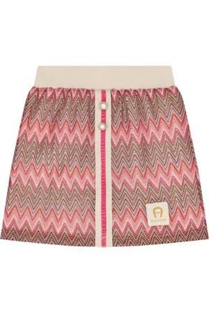 Aigner Falda con parche del logo