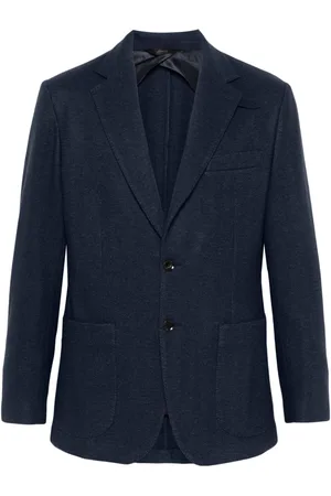 BRIONI Blazer con motivo de espiga