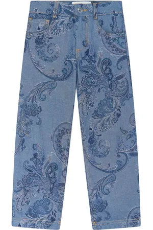 Etro Jeans con estampado de cachemira
