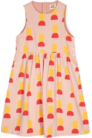 Jelly Mallow Vestido sin mangas con motivo de lunares