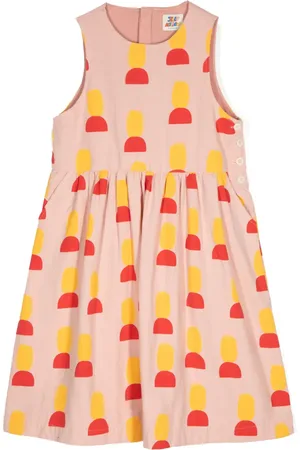 Jelly Mallow Vestido sin mangas con motivo de lunares