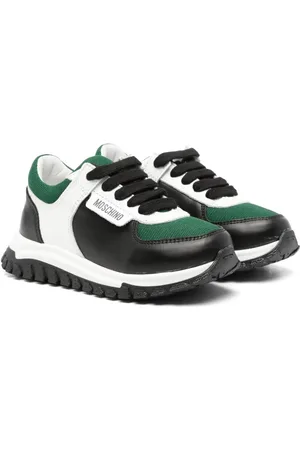 Moschino Tenis con diseño color block