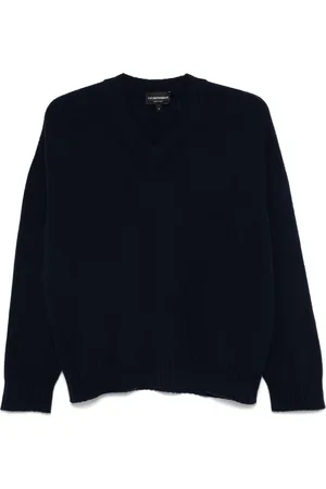 Emporio Armani Suéter con cuello en V