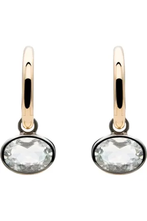 BY PARIAH 14kt yellow Orbit amethyst earrings