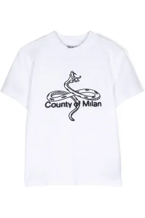 MARCELO BURLON Playera con estampado gráfico