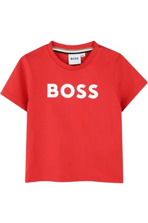 HUGO BOSS Playera con logo estampado