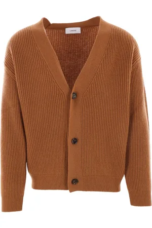 LARDINI Cárdigan con botones y cuello en V