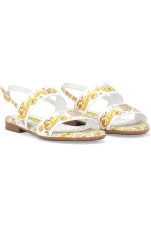Dolce & Gabbana Sandalias con estampado Mayólica