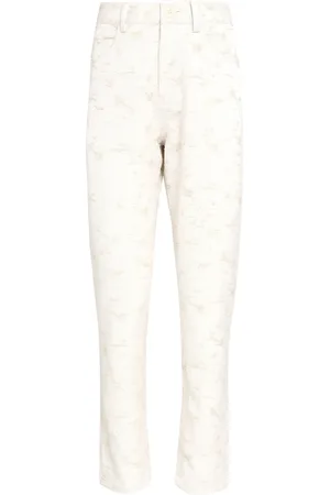Uma Raquel Davidowicz Jeans con efecto envejecido