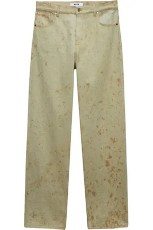 Msgm Jeans con estampado tie-dye
