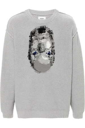 DOUBLET Suéter con efecto en jacquard