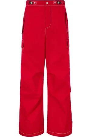 Studio Tomboy Pantalones cargo con diseño ancho