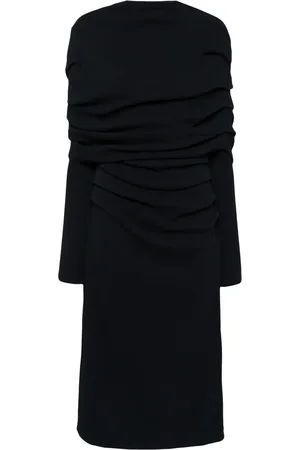 GOEN.J Vestido tejido estilo capa