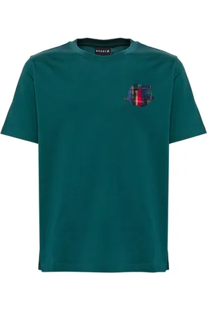 AGNÈS B. Playera con parche del logo