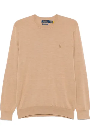 Ralph Lauren Suéter con logo bordado