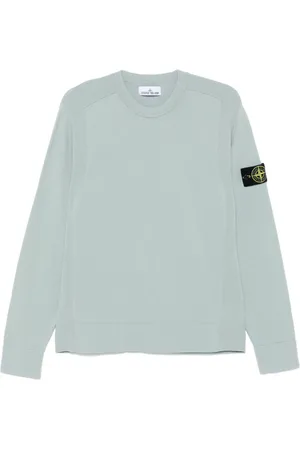 Stone Island Suéter con distintivo Compass