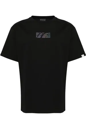 AGNÈS B. Playera con estampado reflectante