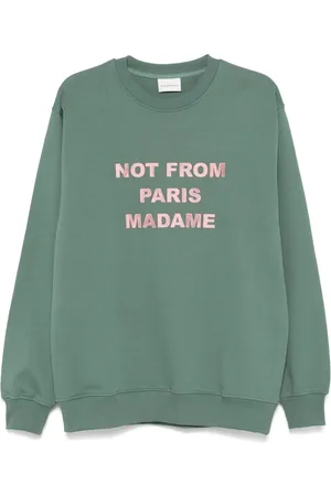 Drôle de Monsieur Sudadera con eslogan estampado