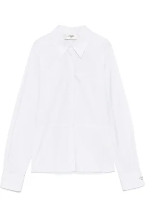 Fendi Camisa con rayas estampadas