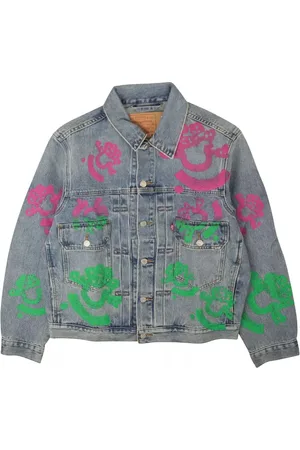 DENIM TEARS Chamarra de mezclilla Bstroy Tears Type-2