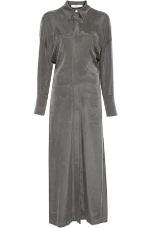 TELA Vestido camisero largo