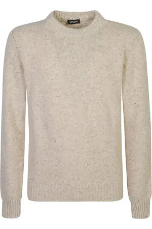 CENERE GB Jumper de tejido melange