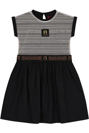 Aigner Vestido con parche del logo