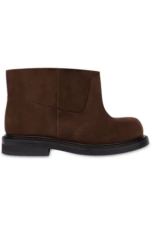 Moschino Botines de gamuza estilo slip-on