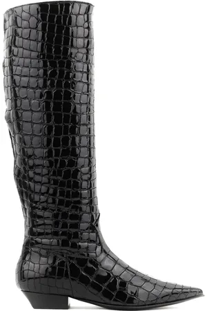 Paul Warmer Botas con efecto de piel de cocodrilo
