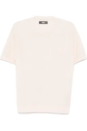 AMIRI Playera de tejido calado
