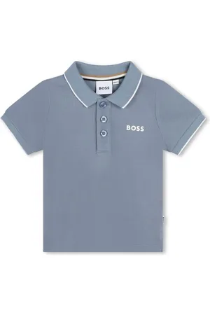 HUGO BOSS Playera tipo polo estampado